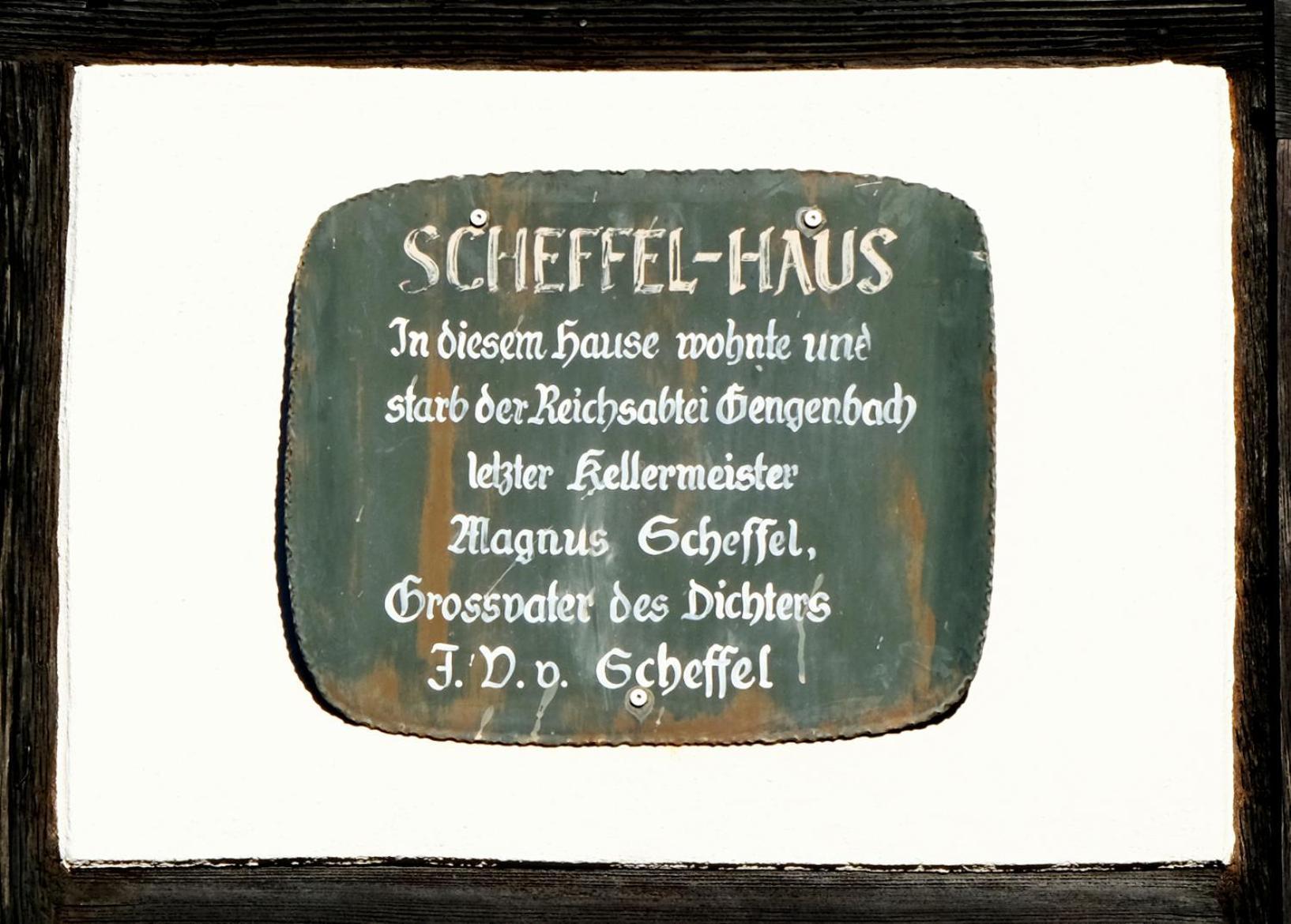Ferienwohnung Scheffelhaus Gengenbach Ngoại thất bức ảnh